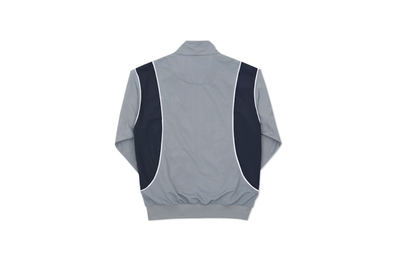 Palace Pipeline Track Top Grey