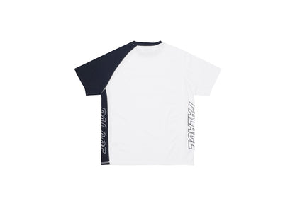 Palace Pique Paneled Shortsleeve White/Black
