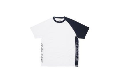 Palace Pique Paneled Shortsleeve White/Black