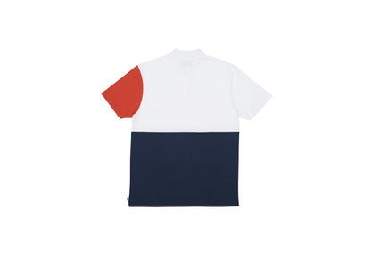 Palace Pique Polo Navy/Orange/White