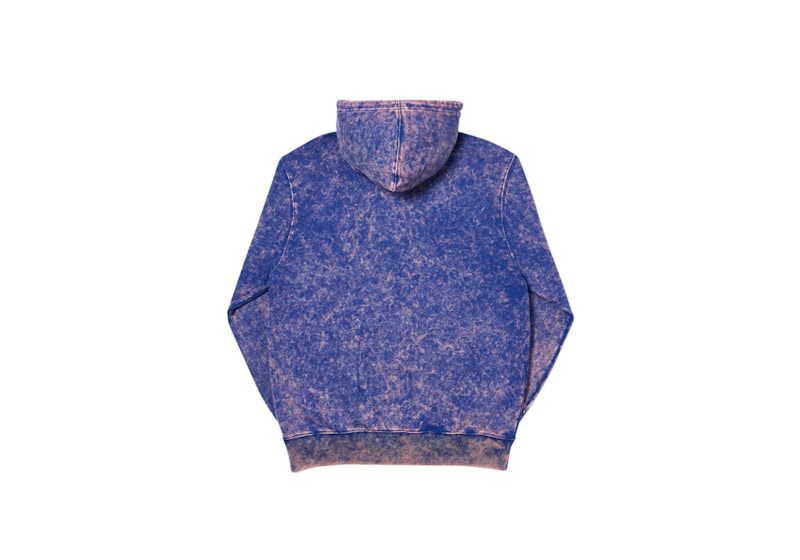 Palace Pircle Hood Blue Acid Wash