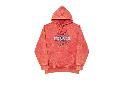 Palace Pircle Hood Pink Acid Wash