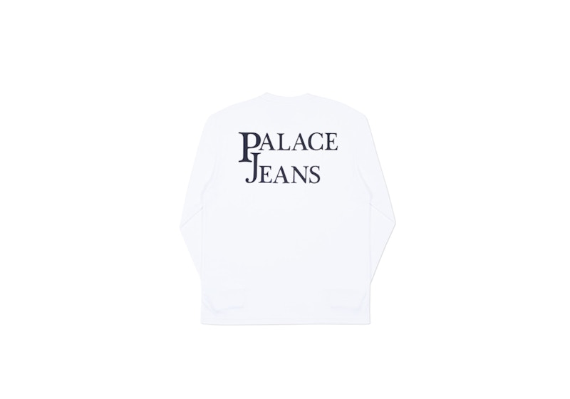 Palace Pj's Pocket Longsleeve White
