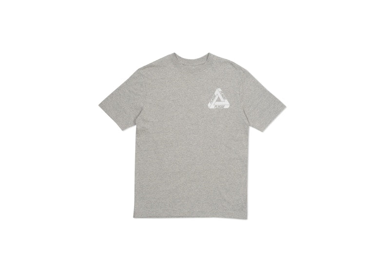 Palace Placae T-shirt Grey Marl