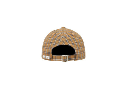 Palace Plaid P 6-Panel Mustard
