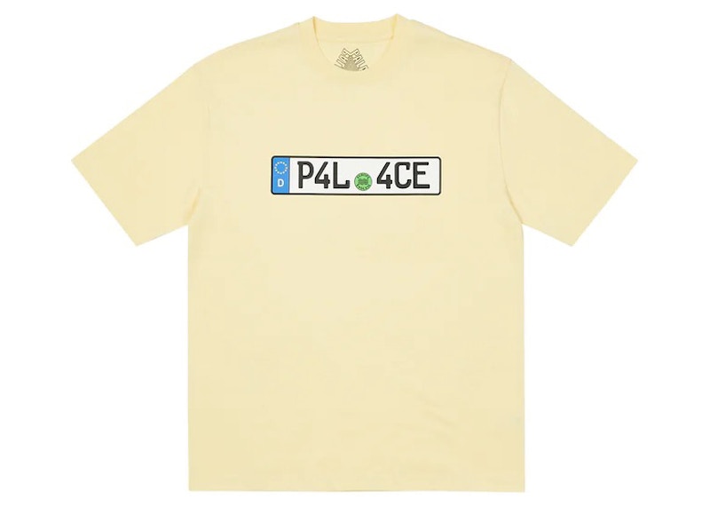 Palace Plate T-shirt Mellow Yellow