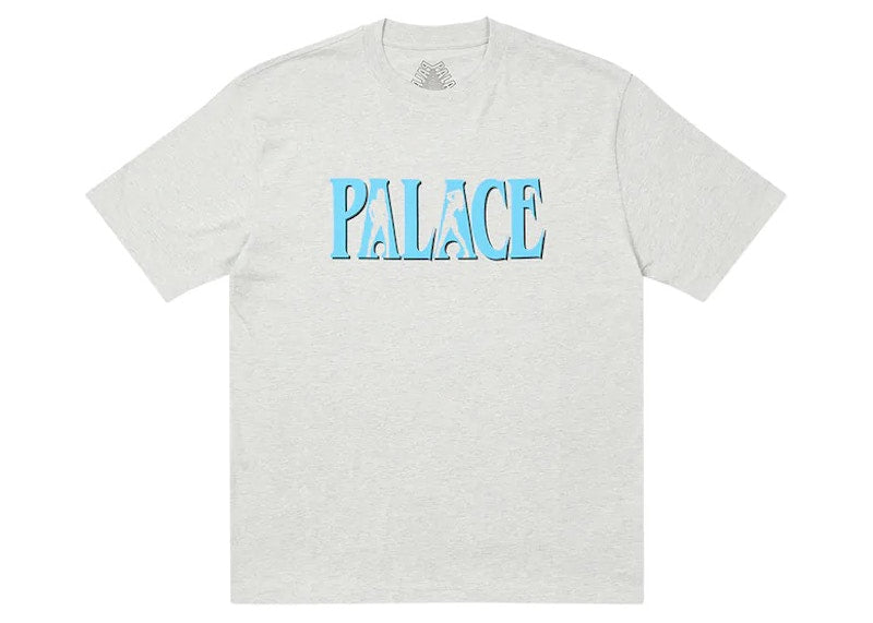 Palace Please T-Shirt Grey Marl