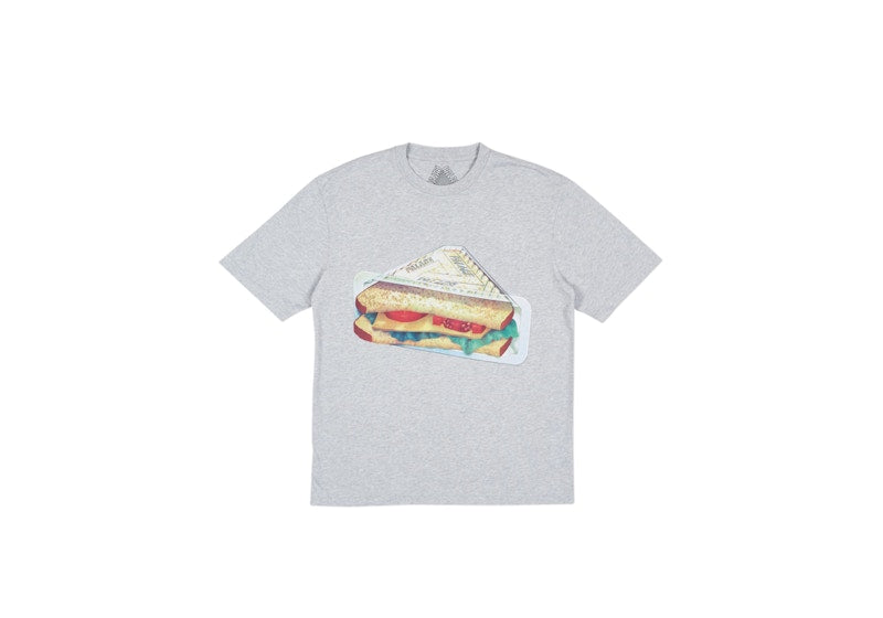 Palace Plow Mans T-shirt Grey Marl