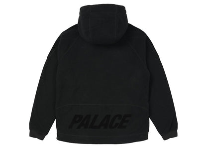 Palace Polar Fleece Asymmetric Jacket Black