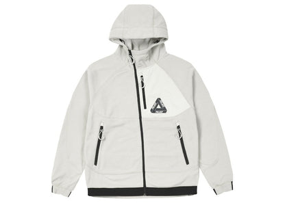 Palace Polar Fleece Asymmetric Jacket Stone
