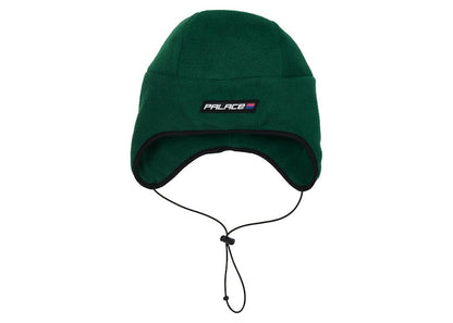 Palace Polar Fleece Flap Hat Green