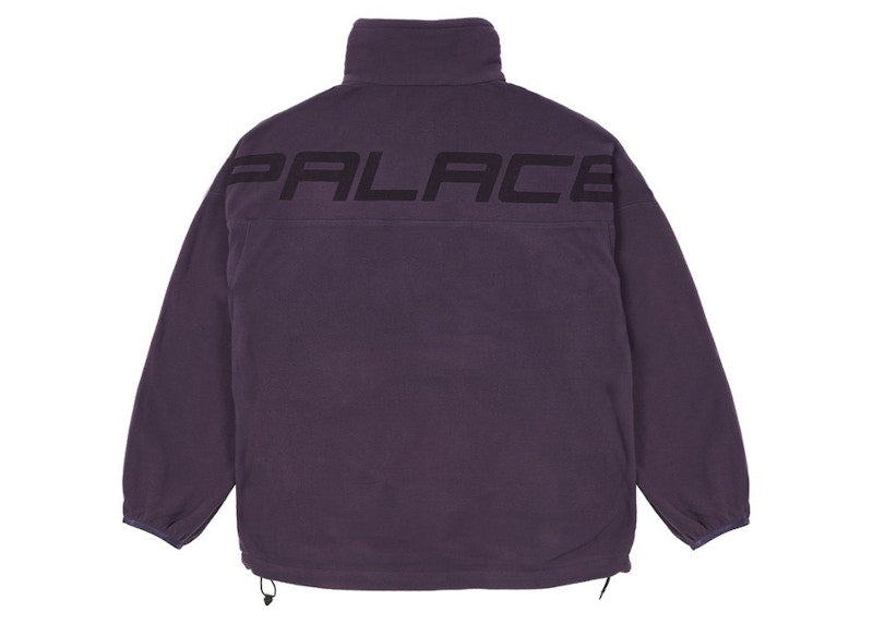 Palace Polar Fleece Outer Funnel Purple