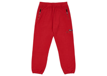 Palace Polar Fleece Outer Joggers Red
