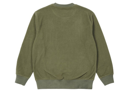 Palace Polar Fleece Sofar Crew Dusty Olive