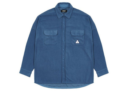 Palace Polar Grid Overshirt Navy