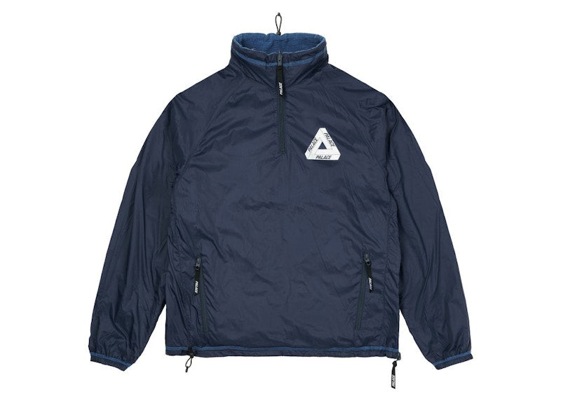 Palace Polar Grid Reverse Jacket Navy
