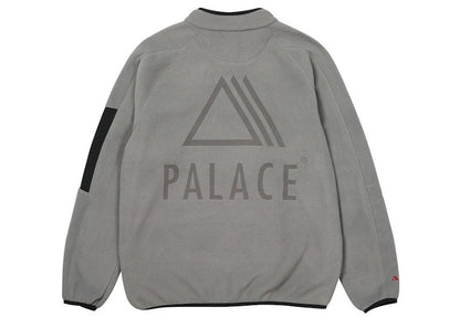 Palace Polartec 1/4 Zip Grey