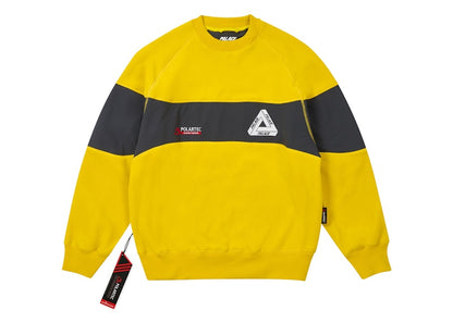 Palace Polartec 200 Crew Yellow