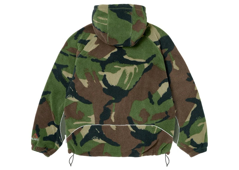 Palace Polartec 3M Hooded Jacket Woodland Camo