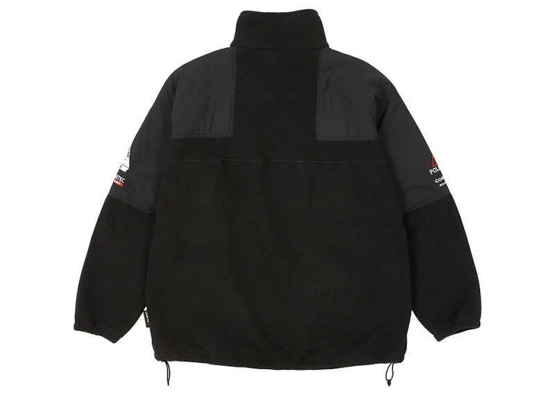 Palace Polartec Double Zip Funnel Black