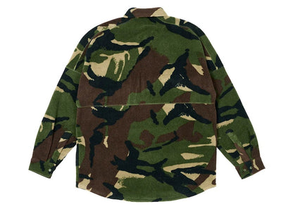 Palace Polartec Drop Shoulder Shirt Woodland DPM