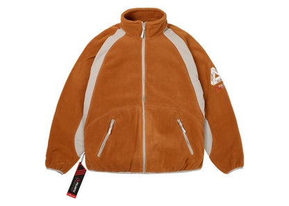 Palace Polartec Duo Fleece Jacket Burnt Orange
