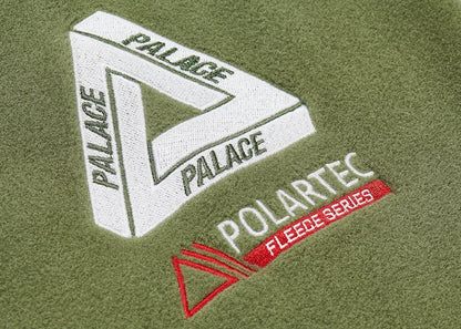 Palace Polartec Duo Fleece Jacket Olive