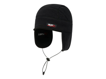 Palace Polartec Earflap Tech Beanie Black