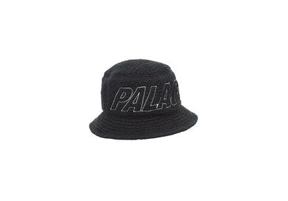 Palace Polartec Flee Bucket Hat Black