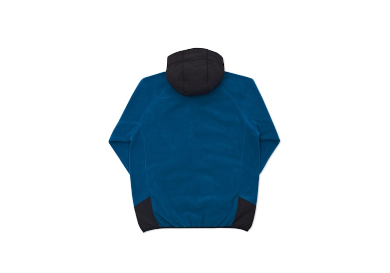 Palace Polartec Flee Hooded Morrocan Blue