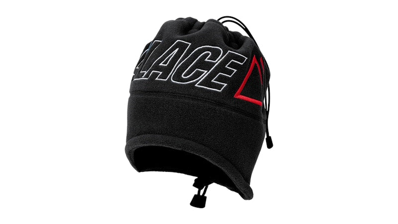 Palace Polartec Gaiter Beanie Black
