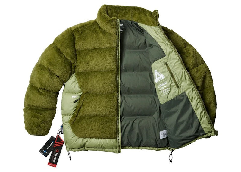 Palace Polartec High Loft Puffa Olive