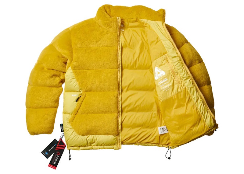 Palace Polartec High Loft Puffa Yellow