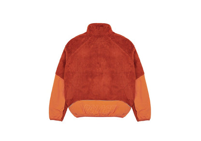 Palace Polartec High-Loft Teddy Fleece Jacket Pumpkin