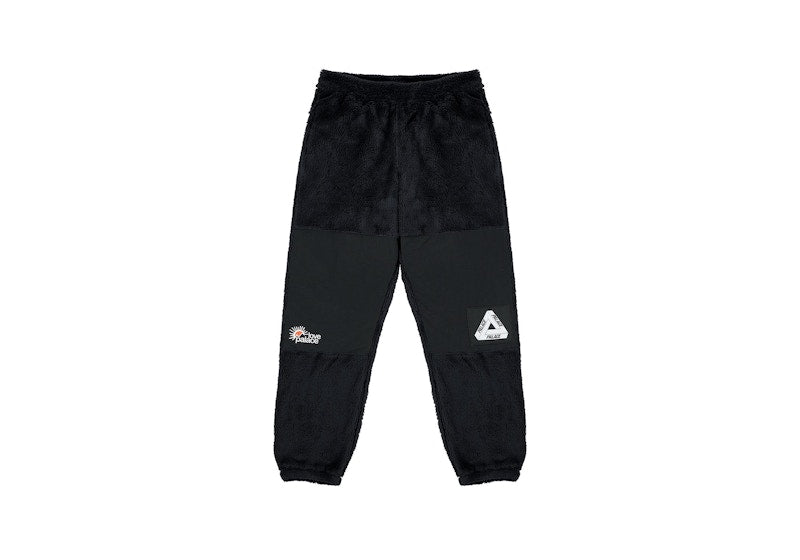 Palace Polartec High-Loft Teddy Fleece Joggers Black
