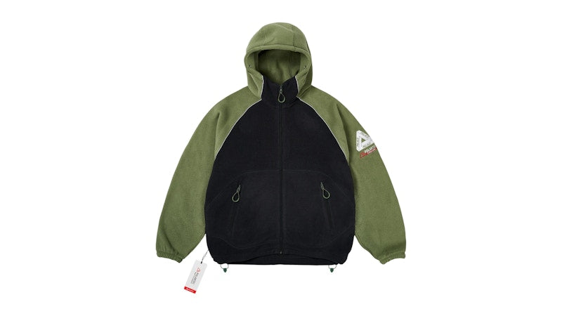 Palace Polartec Jacket Olive/Black