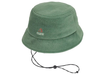 Palace Polartec Lazer Bucket Hat Flat Green