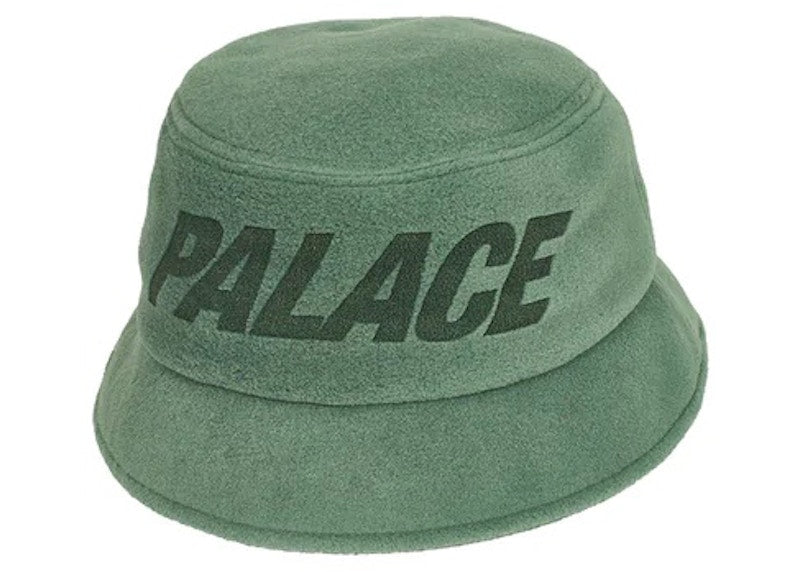 Palace Polartec Lazer Bucket Hat Flat Green