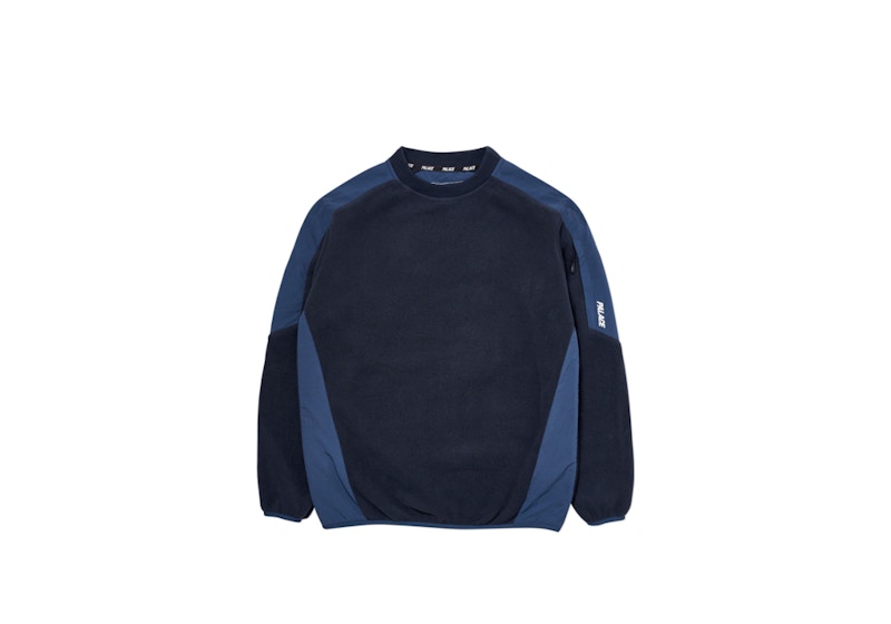 Palace Polartec Lazer Crew Navy