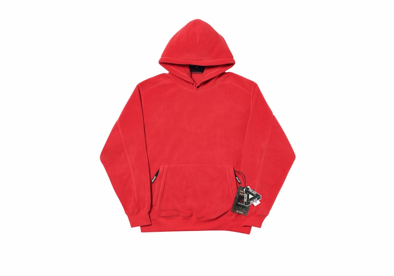 Palace Polartec Lazer Hood Cardinal