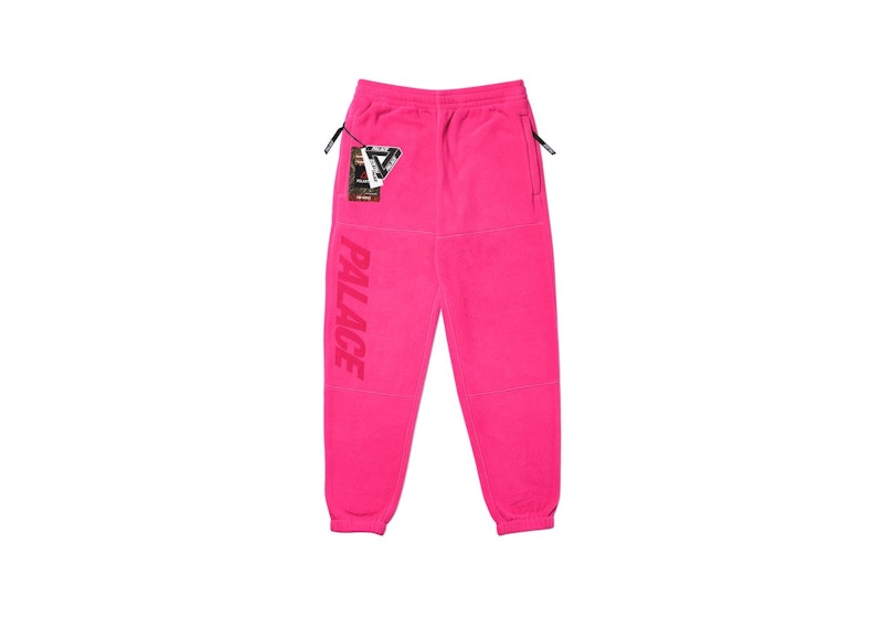 Palace Polartec Lazer Joggers Hi Vis Pink