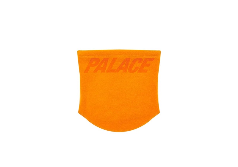 Palace Polartec Lazer Neck Warmer Orange