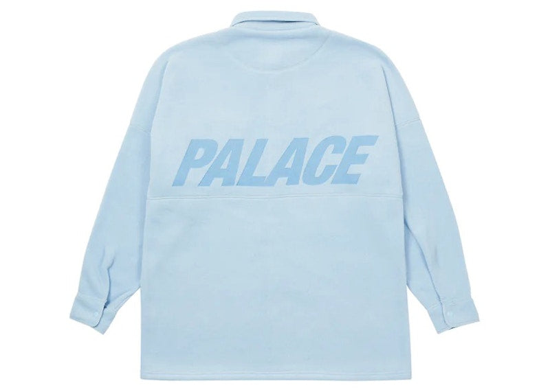 Palace Polartec Lazer Overshirt Light Blue