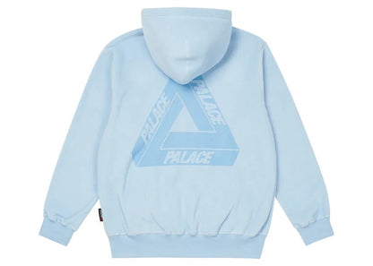 Palace Polartec Lazer Zip Hood Blue