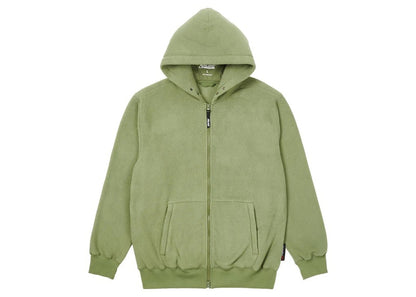 Palace Polartec Lazer Zip Hood Green
