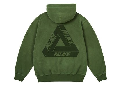 Palace Polartec Lazer Zip Hood The Deep Green