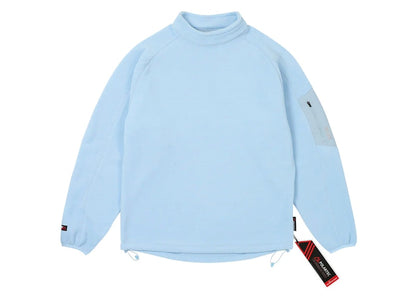 Palace Polartec Mock Neck Light Blue