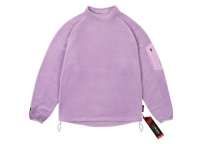 Palace Polartec Mock Neck Purple