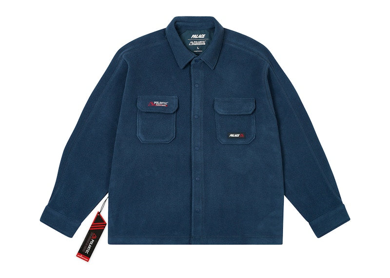 Palace Polartec Overshirt Navy