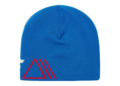 Palace Polartec Reverso Nein Cuff Beanie Blue